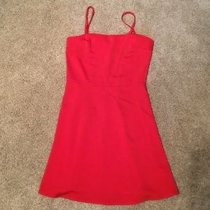 NWOT Red Studio 19 Silky Dress
